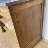 Table de toilette plateau marbre