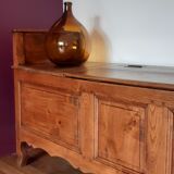 Paire de banc-coffre ou marche bancs début XIXème