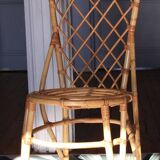 Louis Sognot rattan chair