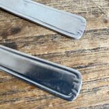 Vintage stainless steel fish cutlery – 12 knives + 12 forks – 1960s