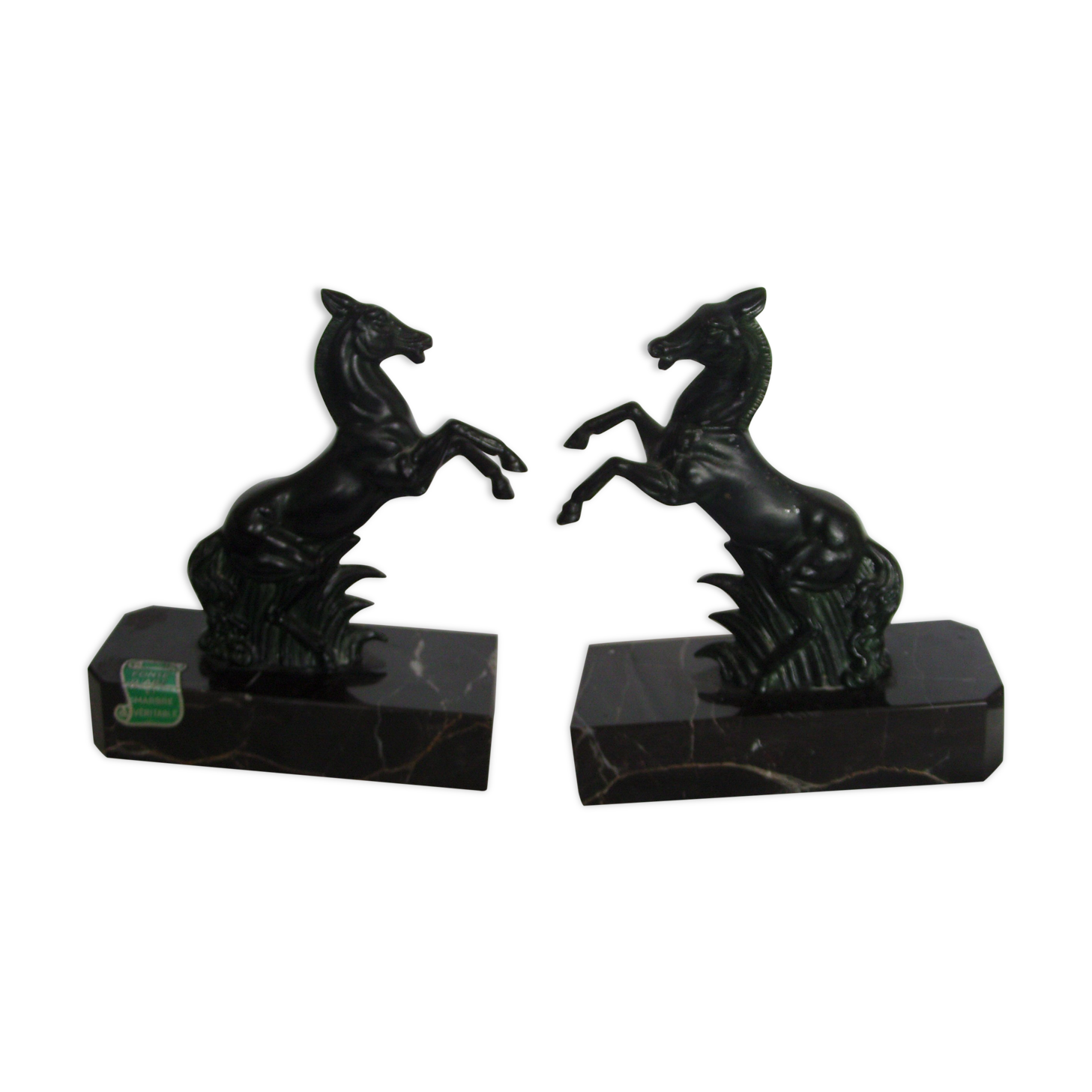 Bookends decoration horses