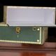 Elegant notary's cardboard box in mahogany, early 20th century.