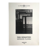 Bernard plossu, pablo monasterio, la photogalerie, 1976. original poster in b&w