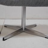 A pair of swivel stools, Tabourets or footstools, Czechoslovakia, 1970s.