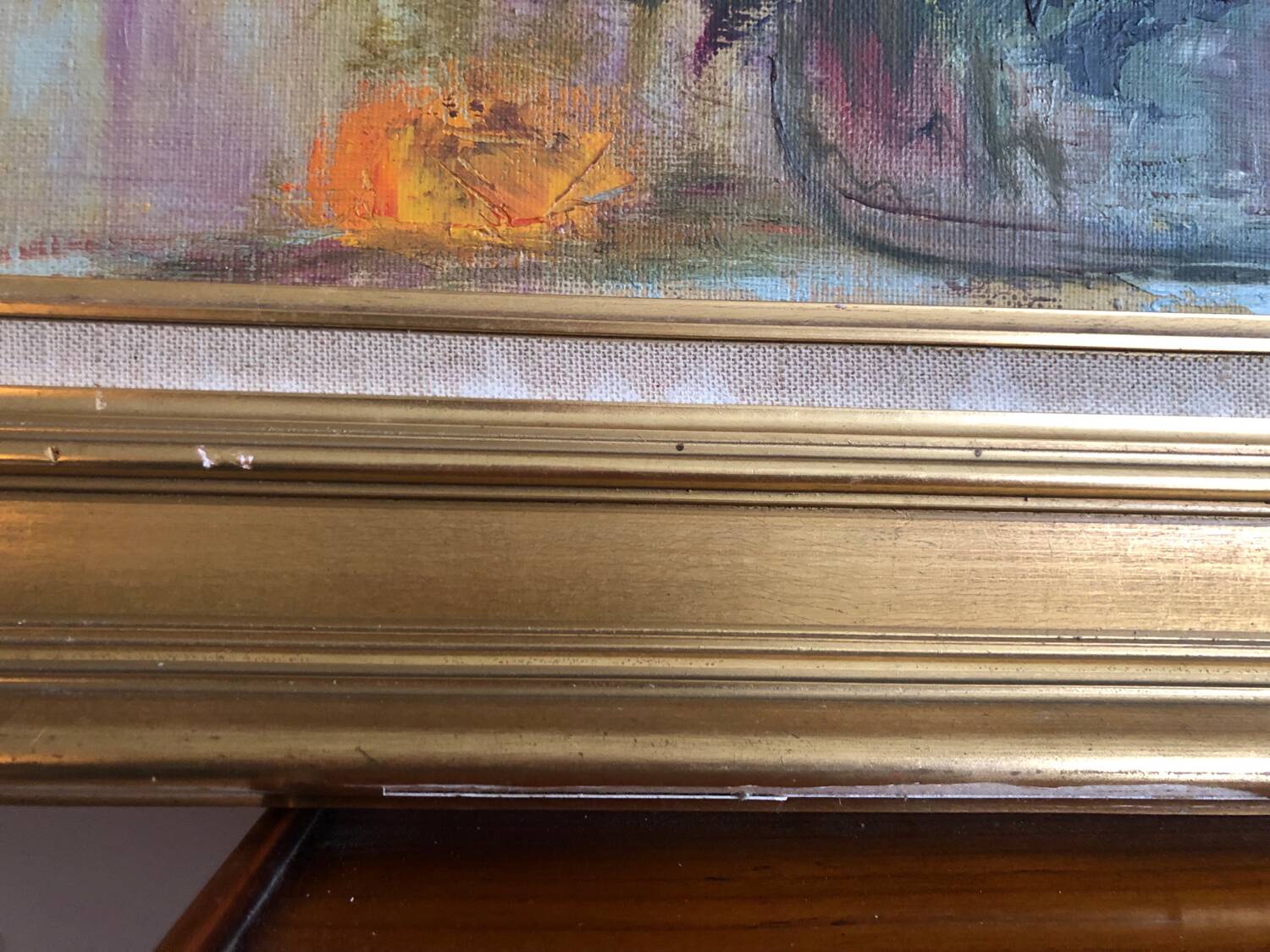 Painting Still life of flowers Oil on canvas