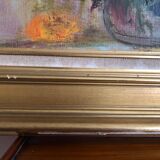 Painting Still life of flowers Oil on canvas