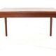 Table à manger rectangulaire extensible en teck de Henning Kjaernulf pour Vejle