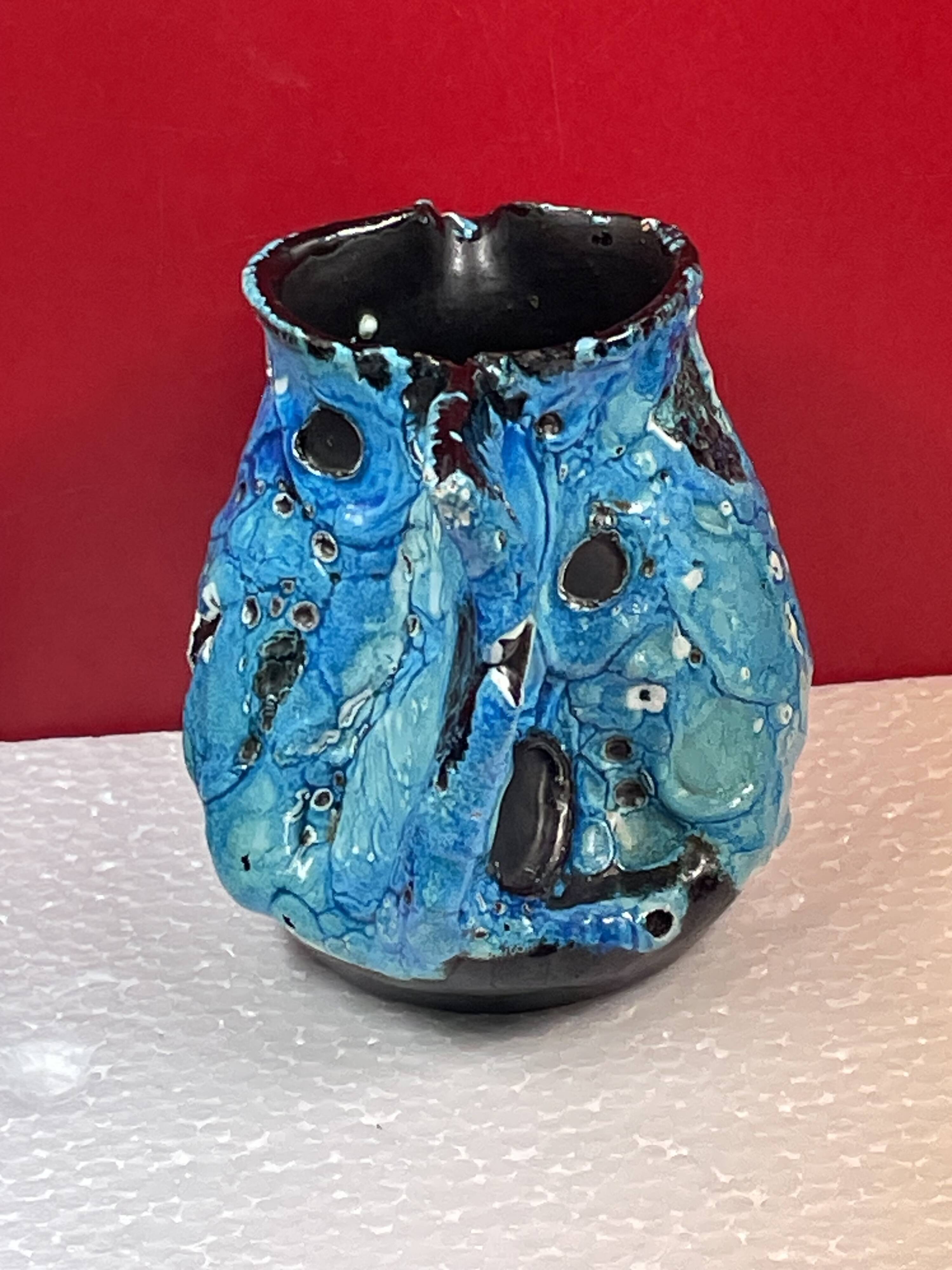 Vintage ceramic, Milk jug, glacier enamels, Cyclops