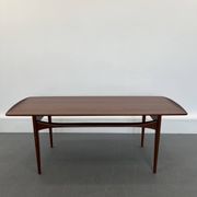 Teak Coffee Table by Tove and Edvard Kindt-Larsen for France & Son, Denmark, 1960s