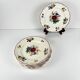 Lot de 8 assiettes plates "Agreste" Sarreguemines, XXe s.