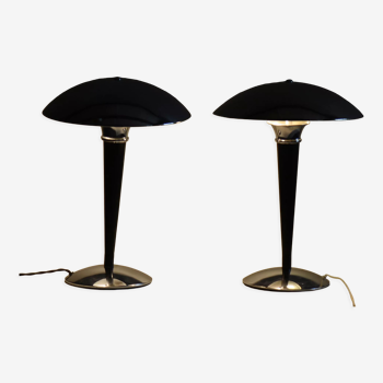 Paire de lampes de table midcentury Allemagne