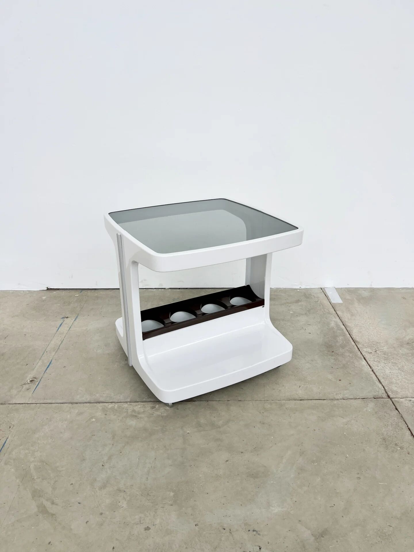 Rolling dessert trolley Marc Held — Prisunic 1970s