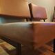 Trio of modular dlg P.Guariche armchairs 1960's