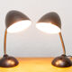 Pair of mid century table lamps by Eric Kirkman Cole for Elektrosvit, 1940