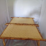 Rattan meal tray