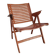 REX folding armchair by designer Niko KRALJ, 1950s, compass legs