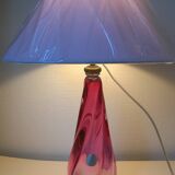 Crystal lamp Val Saint Lambert (Belgium, c. 1980)