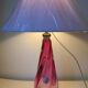 Lampe en cristal Val Saint Lambert ( Belgique c,1980 )