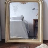 Miroir ancien doré Louis Philippe 88 x 72