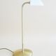 Table lamp by Bankamp Leuchten made of brass and frosted glass