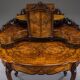 Coiffeuse en noyer Louis Philippe antique, 1860