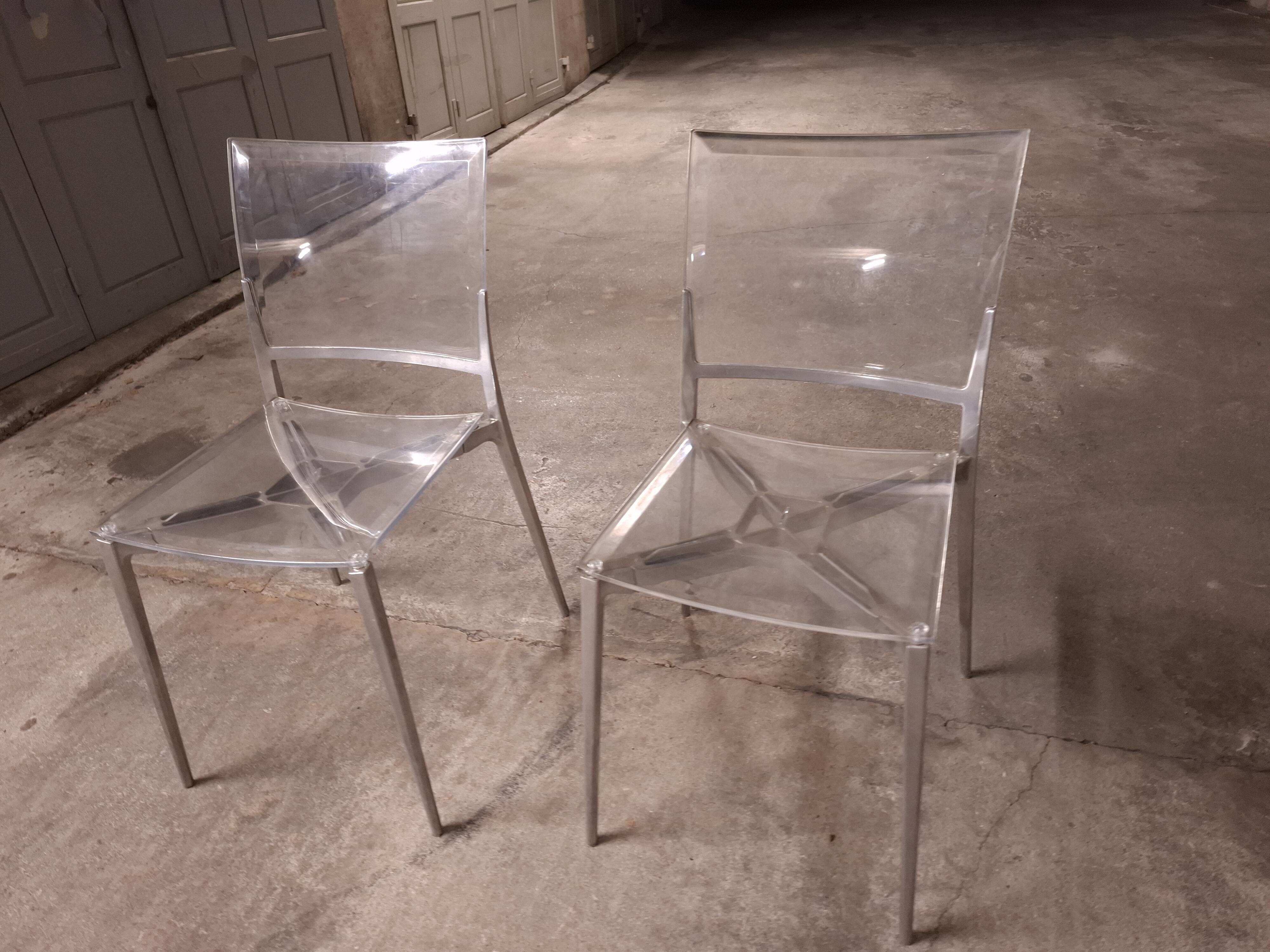Two chairs Edition Fasem ergo by Claudio Dondoli, Marco Pocci
