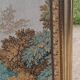 135x 137 cm Vintage framed wall tapestry gobelin horses