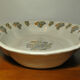 Flat ewer basin earthenware Moustiers Sud France 18th century flower solanée