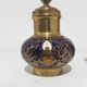 Spice set, navy blue and gold, enamelled brass, Thailand, 1960s