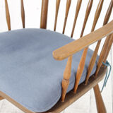 Set of 2 1950s toboggan bar chairs