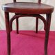 Vintage wooden bistro chair