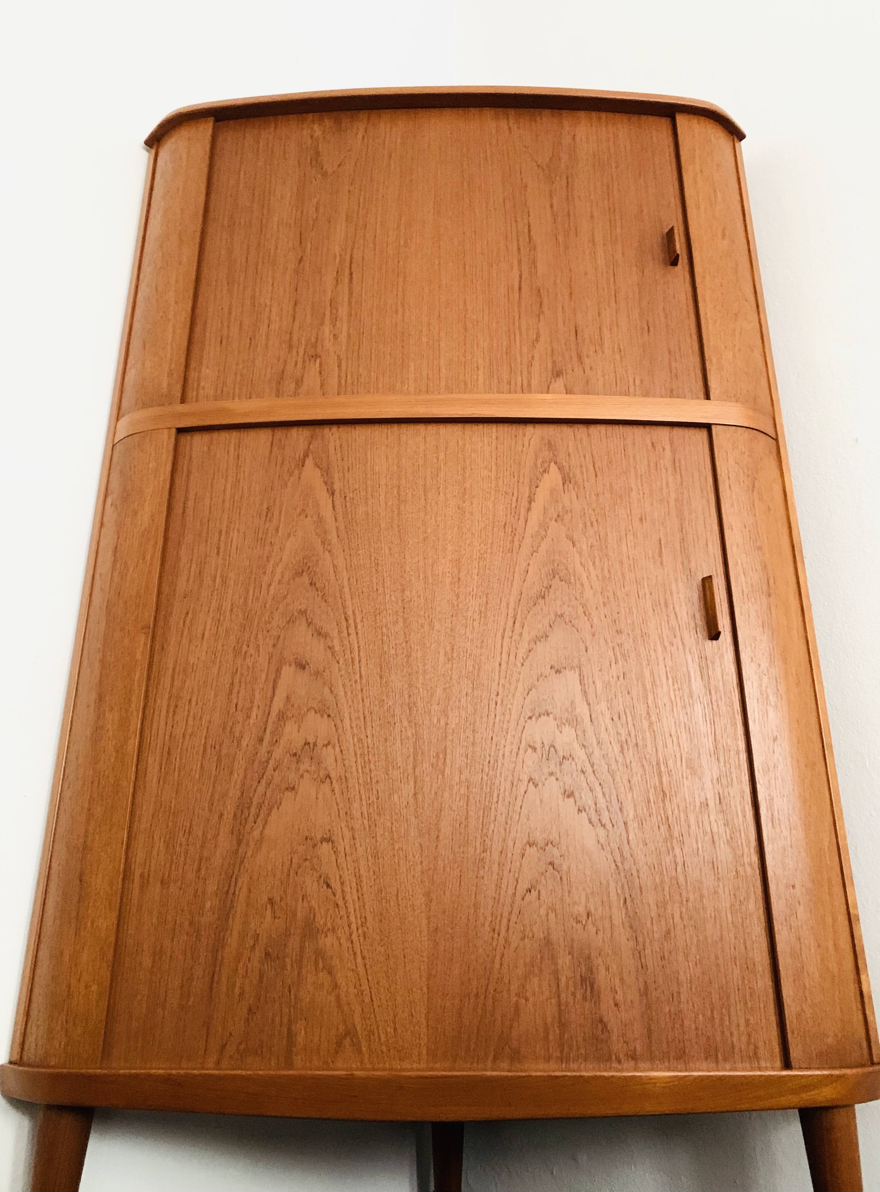 Teakwood Corner Cabinets by Arne Hovmand-Olsen for Skovmand and Andersen