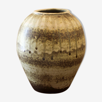 Lionel Bisson ceramic vase in Toucy