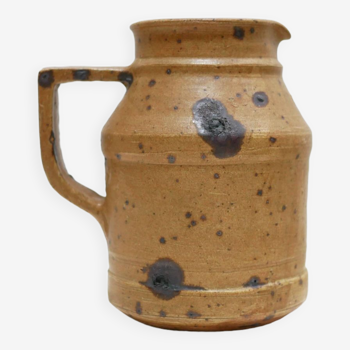 Vintage pitcher in pyrite stoneware
