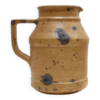 Vintage pitcher in pyrite stoneware