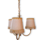 Lustre en laiton 3 abats jours