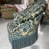 Paire de fauteuils crapaud