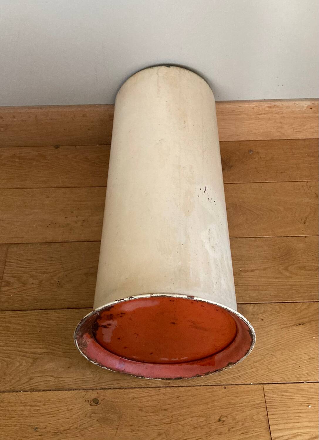 Art Deco metal umbrella stand, early 20th century