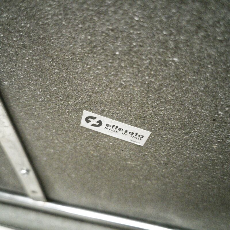 Vintage leather chair by Effezeta