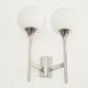 Paire d'appliques Sciolari