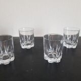 Set of 4 small glasses