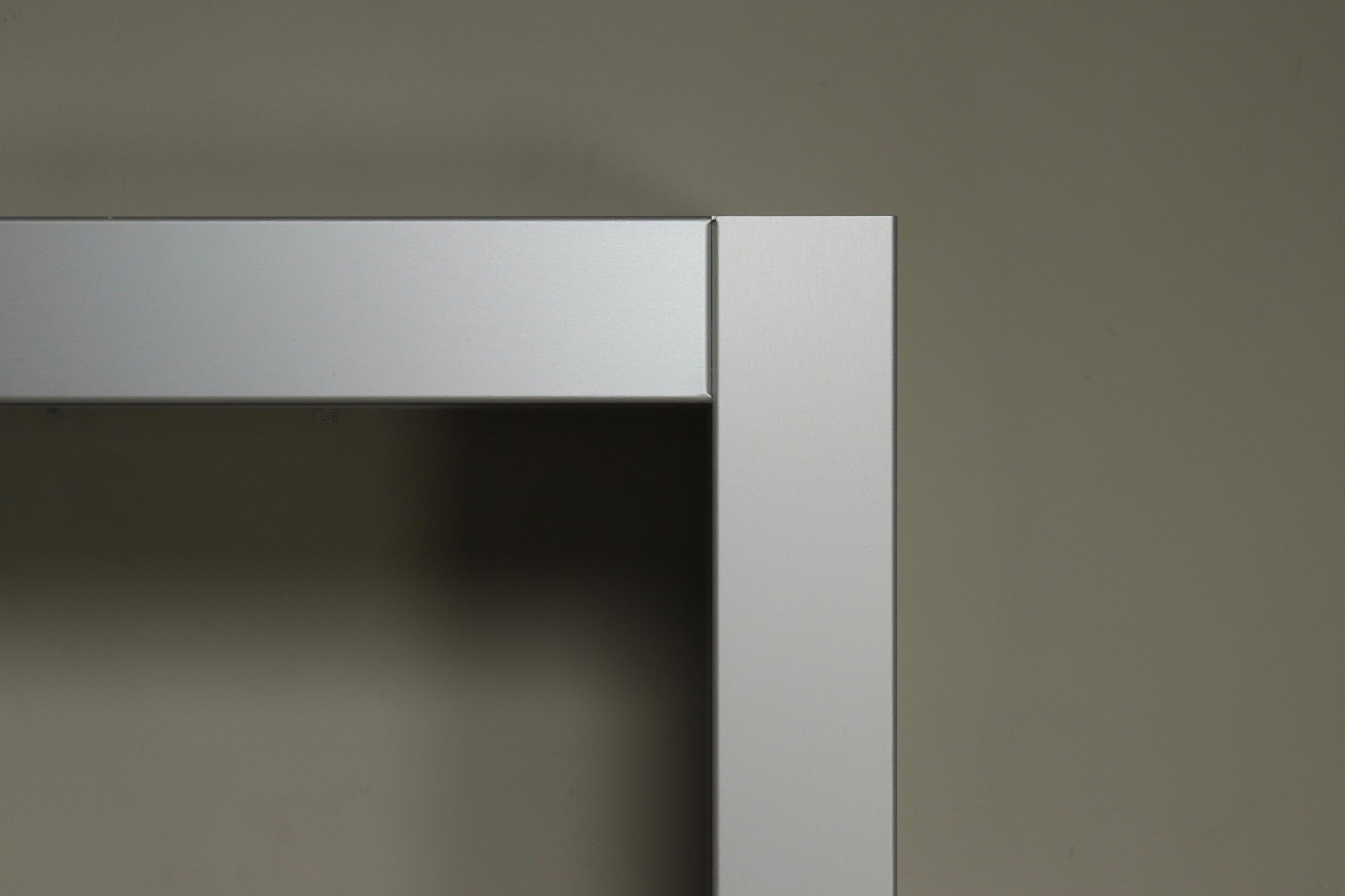 Architectural aluminium wall unit by Isabelle Leijn 1990s