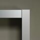 Architectural aluminium wall unit by Isabelle Leijn 1990s