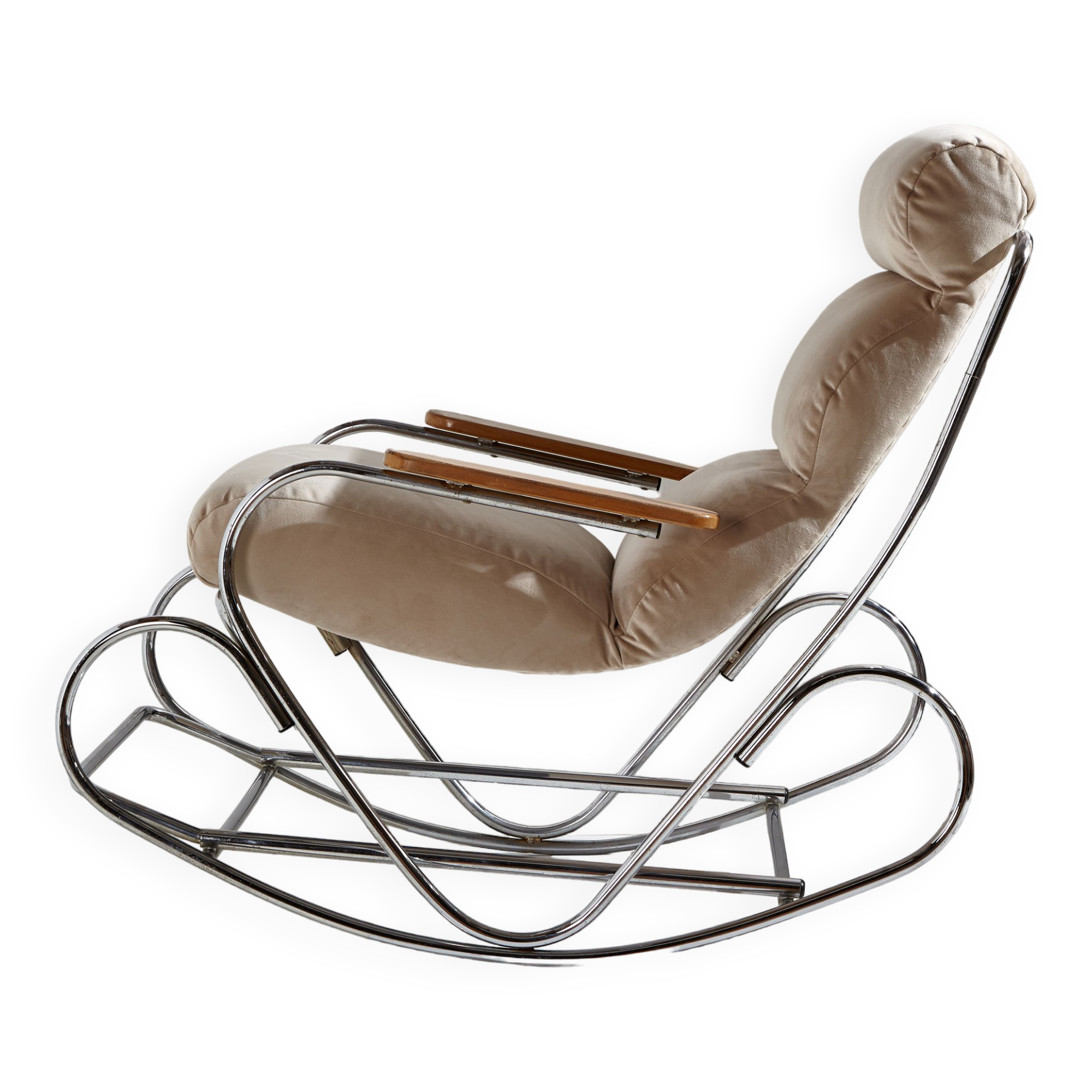 Tubular rocking chair