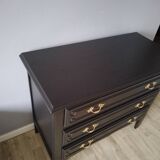 Restored chest in black