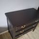 Restored chest in black