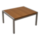 Vintage coffee table in the style of Florence Knoll - 1970s/1980s