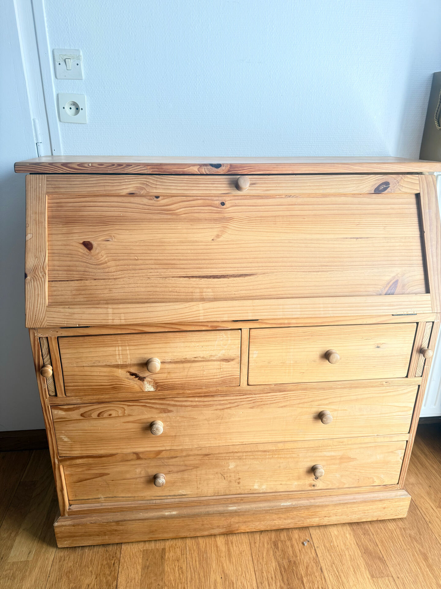 Bureau Pin miel