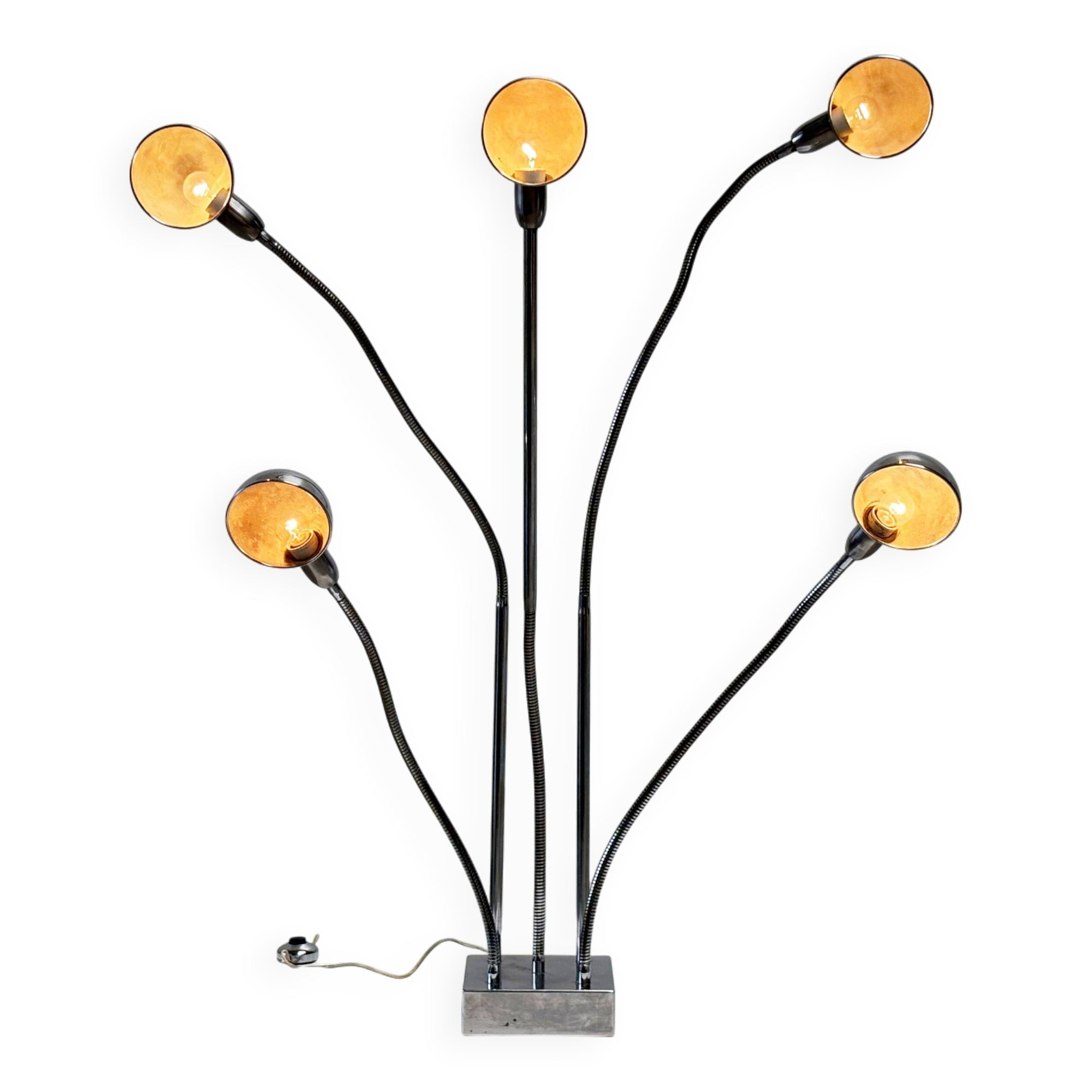 Hydra Floor Lamp by Pierre Folie for Jacques Charpentier