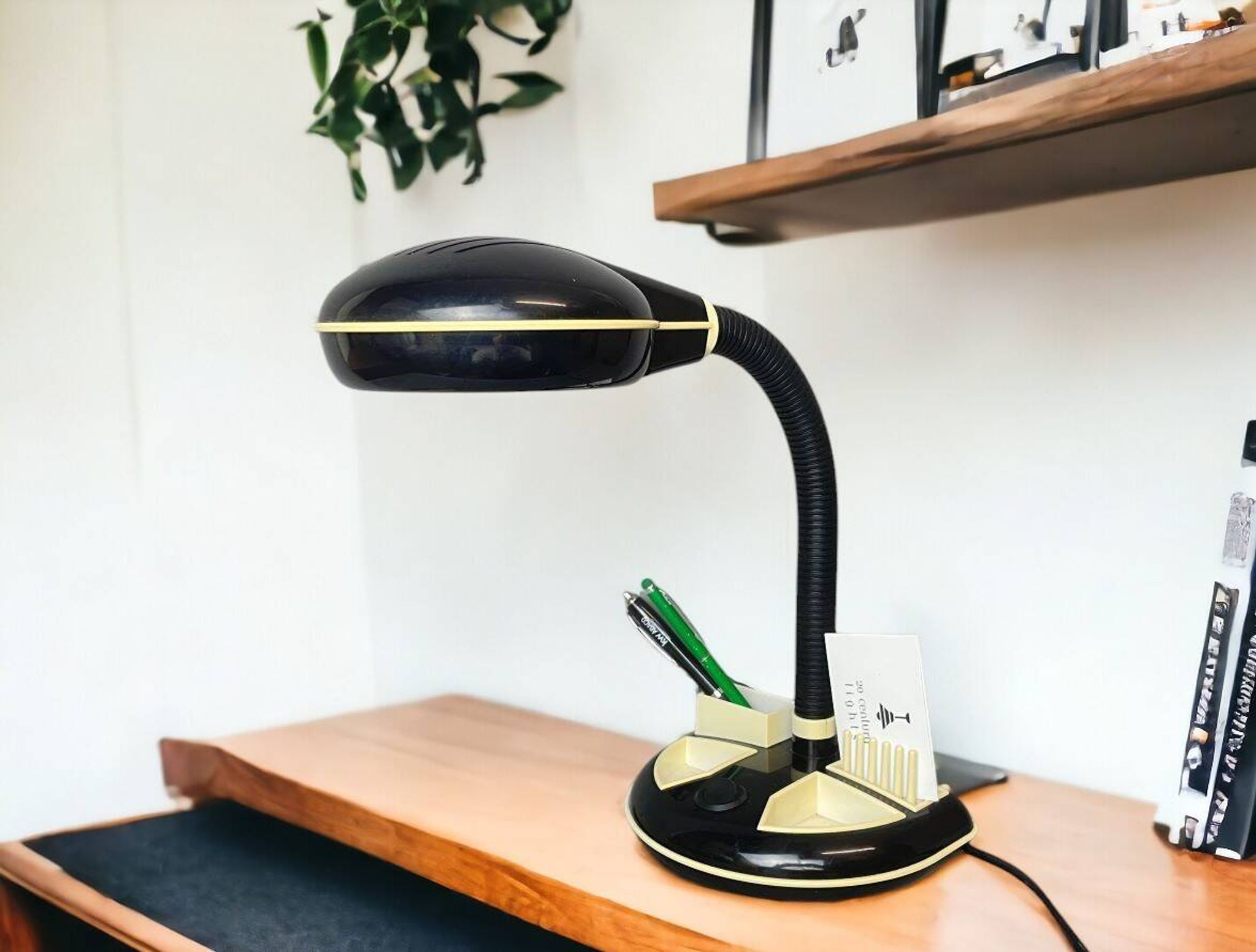 Japanese Designer goose neck desk lamp by Kyoji Tanaka